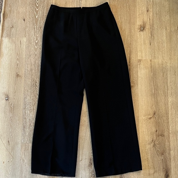 Ann Taylor Pants - Ann Taylor Classic Black Wide Leg Trousers